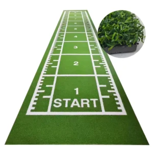 Artificial Double Sled Track Turf for Gym