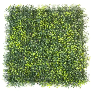 Artificial Garden Green Wall UV Resistant 20inches Home Garden Outdoor Wall Decoration Artificial Hedges Panels