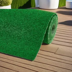Artificial Grass Faux Turf Indoor/Outdoor Rug Weatherproof UV Resistant for Balcony, Terrace and Garden, Easy Lay, Fire Retardant