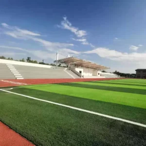 Artificial Grass Football Soccer Turf High Density Soft Backyard Landscape Grass with Anti Slip Surface