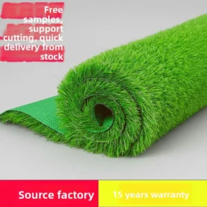 Artificial Grass Landscape Turf Heavy Duty Synthetic Lawn Putting Green Eco-Friendly Polyethylene for Public Park Pathway Pool