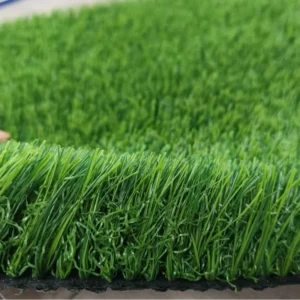 Artificial Grass Mat Green PP+PE Material 20 50mm Pile Height for Outdoor and Indoor Flooring
