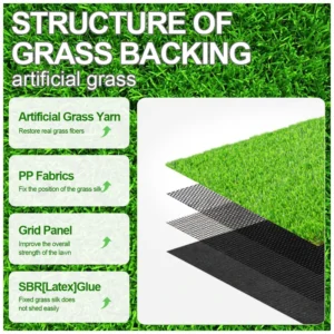Artificial Grass Professional Football Turf Soccer Field Stadium Commercial Pitch Turf