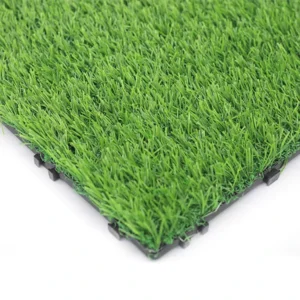 Artificial Grass Rug Garden Floor Artificial Grass Tiles for Landscaping