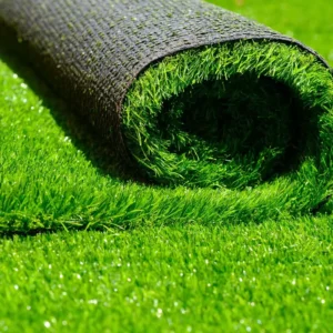 Artificial Grass Synthetic Turf Mat High Density Waterproof Fireproof OEM Custom For Indoor Outdoor Basketball Court Styling