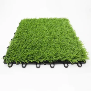 Artificial Grass Tiles Interlocking Turf Deck 12″x12″ Synthetic Grass