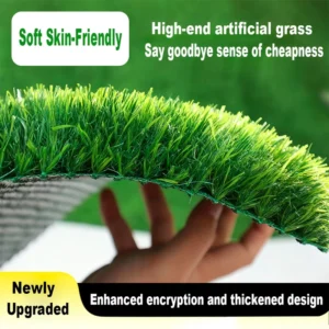 Artificial Grass Turf UV Resistant PP Synthetic Turf for Sports Field and Backyard Durable Eco-Friendly