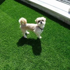 Weather-Resistant Artificial Grass Turf UV-Resistant Synthetic Lawn High Tensile Strength Anti-Aging