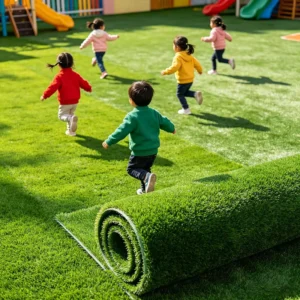 Artificial Grass Turf for Football, Landscaping, Putting Greens, Soccer and Gardens, Latex