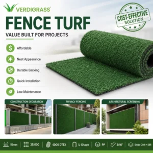 Artificial Green Wall Panel Hedge Grass High Density 15mm Soft PP for Commercial Building Exterior and Indoor Use