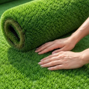 Artificial Turf Grass Mat Waterproof Anti-UV Synthetic Lawn for Kindergarten Playground Garden
