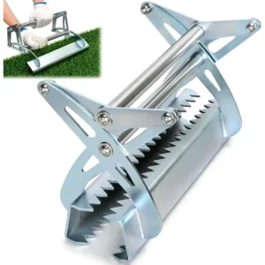 Artificial Turf Installation Tool Without Assembly Dual-Handle Sharp Claw Galvanized Steel Turf Puller