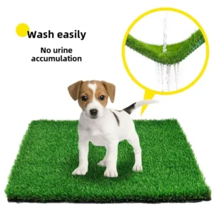 Artificial Turf Pet Toilet Mat for Home, Balcony, Construction Site, and Badminton