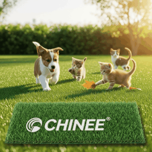 Customizable Artificial Grass for Pet-Friendly Landscaping and Industrial Use