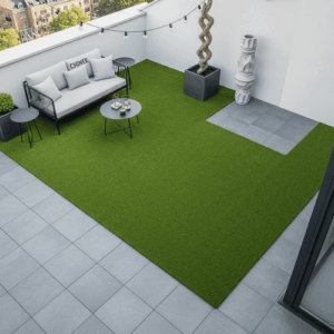 Customizable Artificial Grass for Commercial and Residential Outdoor Spaces