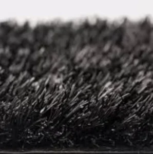 Black Artificial Grass Wear Resistant Synthetic Grass Turf for High Traffic Sports Areas