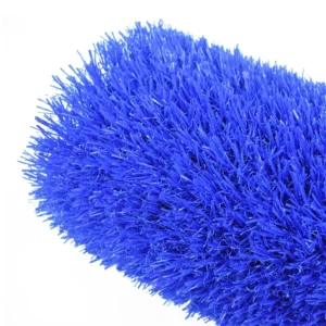 Blue Artificial Grass Floor Covering Artificial Turf Filling Kindergarten Playground