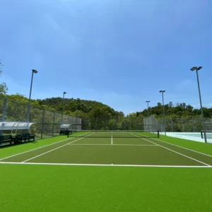 CHINEE Curly PE 96 TENNIS COURT GAZON SYNTHETIQUE TERRAIN DE TENNIS TERRAIN DE PADDLE TERRAIN DE MULTISPORT COURT DE TENNIS