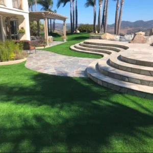 CHINEE Synthetique Gazon for Backyard Artificial Grass Garden Lawn for Landscaping and House Decoration