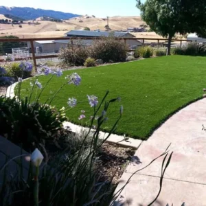 Comfortable Artificial Grass for Kids Play Area Lead Free Material Outdoor Safe Fake Grass