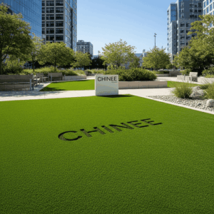 Customized Artificial Grass for Commercial and Residential Landscaping Industry Fit