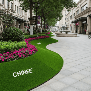 Customizable Artificial Grass for Urban and Commercial Landscaping