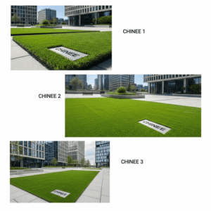 Customizable Eco-Friendly Artificial Grass for Commercial Landscaping and Sports Fields