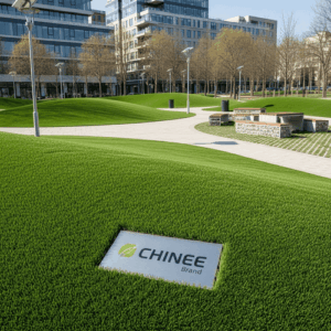 Customizable Artificial Grass for Commercial Landscaping and Urban Spaces