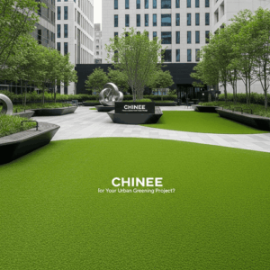 Customized Premium Artificial Grass for Urban Landscaping and Green Projects
