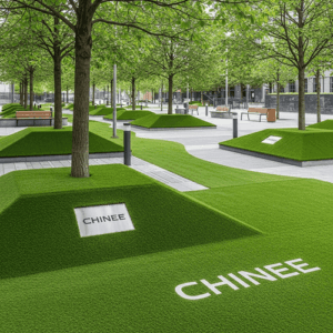 Customized Artificial Grass for Urban Landscaping and Public Spaces