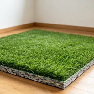 Cushioned Green Artificial Grass for Gym Functional Training Shockproof Synthetic Turf for CrossFit