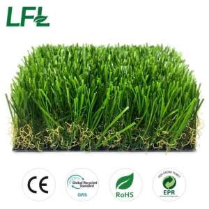 Custom 40mm Landscaping Artificial Grass Turf 4 Tone Natural Look Synthetic Grass Backyard Villa Decor Grass Garden Decor Lawn