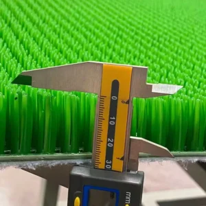 Custom Color Artificial Grass Carpet, Outdoor Gold Mining Theme Mat, PE Material