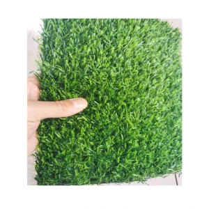 Custom Green Synthetic Grass Lawn for Construction Fence Rooftop Outdoor Sports Court Turf