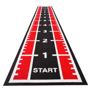Custom Logo Fitness Mat for Sports Flooring Sprint Track