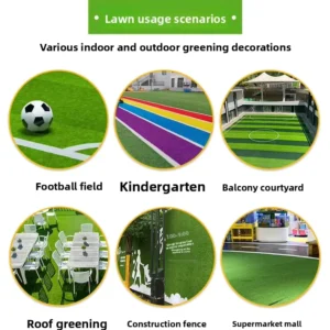 Custom Logo Gym Turf High Density Artificial Grass Wear Resistant Synthetic Turf Roll for Crossfit Fitness Center Indoor
