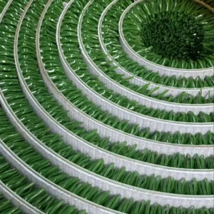 Custom Modern Artificial Grass Gold Mining Carpet, High Pile, Durable LDPE Buffer, Anti-Corrosion, Reusable, Outdoor Washable