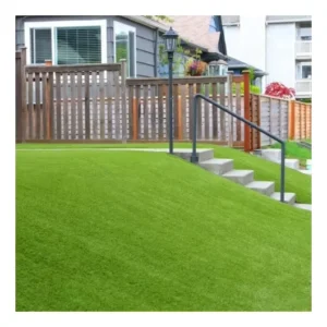 Custom Outdoor Artificial Turf Grass PE Plastic Synthetic Landscape Garden UV Certified 20mm 30mm 40mm