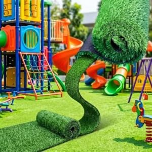 Custom Plastic Artificial Grass Turf for Soccer, Indoor and Outdoor Use, and Backyard Landscaping