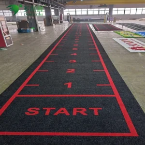Custom Roll Gym Artificial Grass Easy Installation Synthetic Turf Low Maintenance Floor Mat for Multi Functional Gym Exercise