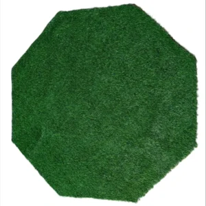 Custom-Shaped Decorative Turf with Various Patterns and Fonts, CNC-Cut