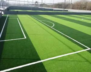 Custom-Size 5-a-Side Soccer Cage with Artificial Grass Turf for Commercial Clubs