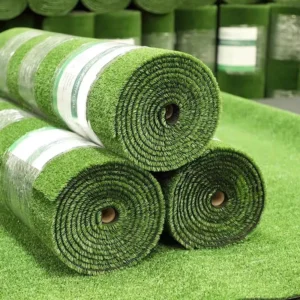 Custom Size Outdoor Landscape Synthetic Artificial Turf Synthetic Lawn Carpet Decoration Flooring Garden Artificial Grass