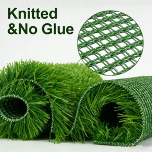 Custom Size and Color Woven Artificial Lawn, UV-Resistant Waterproof Synthetic Grass Turf for Indoor and Outdoor Use