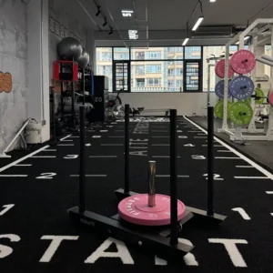 Customizable 15mm 20mm 25mm Abrasion Resistant Sport Turf Marking Synthetic Artificial Grass Sled Track Turf Gym Mat