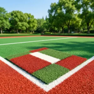 Customize Tennis Court Field Artificial Grass Turf Carpet Outdoor Sports Golf Padel Synthetic Grass Lawn Multi color Turf