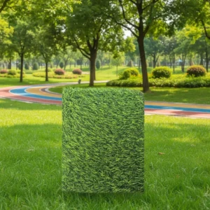 Customized Fireproof High-Density PP and PE Artificial Turf for Outdoor Balcony and Garden