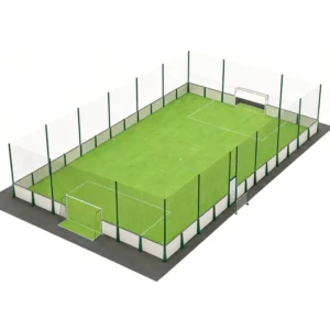 Customized Full Set Sports Court Equipment Soccer Stadium Pitches Durable Football Field System for Indoor Outdoor Sports Venues