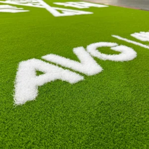 Customized Logo Gym Flooring Turf and Artificial Grass for Kindergartens and Gyms