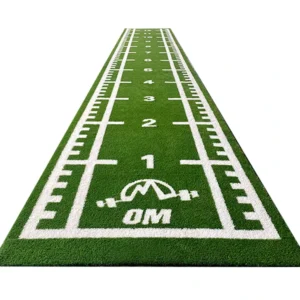 Customized Numbers Marked Fitness Sport Training Gym Floor Artificial Grass Mat